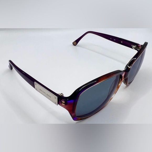Michael Kors M27455 Brown Purple Oval Sunglasses Frames - Picture 2 of 7